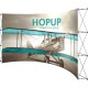 Extra Wide 15ft Wide x 8ft High Curved Tension Fabric Display