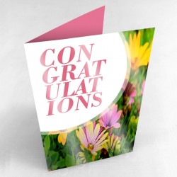 5.5" x 8.5" Custom Printed Greeting Cards  (Gloss Finish) 5.5" x 8.5" Custom Printed Greeting Cards  (Gloss Finish)