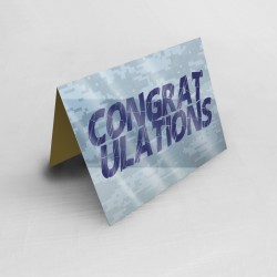 4.25" x 5.5" Custom Printed Greeting Cards (Pearl Finish)