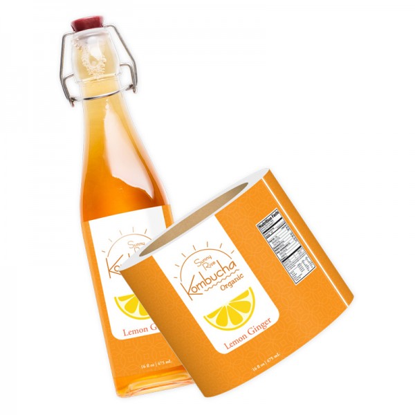 Durable Square Waterproof Poly Labels