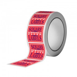Custom Square Removable Paper Labels