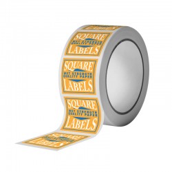 Custom Square Wet Strength Quality Paper Labels