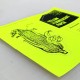 Custom Rectangle Fluorescent Paper Labels (Black Ink only) Custom Rectangle Fluorescent Paper Labels (Black Ink only)
