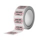 Custom Shaped Clear Moisture Resistant Labels