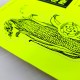 Custom Shaped Fluorescent Paper Labels
