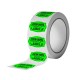 Custom Shaped Fluorescent Paper Labels (Black Ink only)