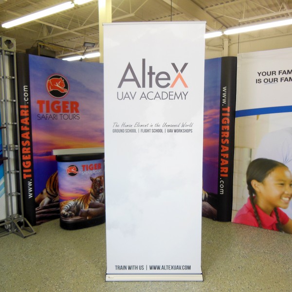 Banner Bug Retractable Banner Stand In Toronto 33 W X 86 H