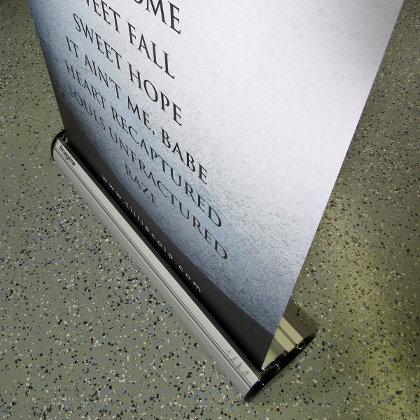 Imagine Retractable Banner Stand - 31.5"W x  83.5"H