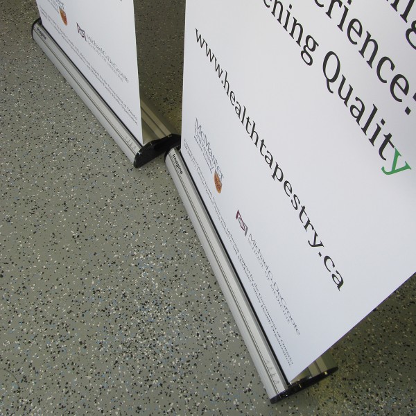 Imagine Retractable Banner Stand - 31.5"W x  83.5"H
