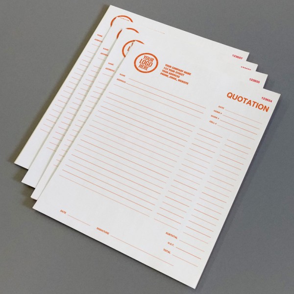 Pool Quotation Form for Pool Liners