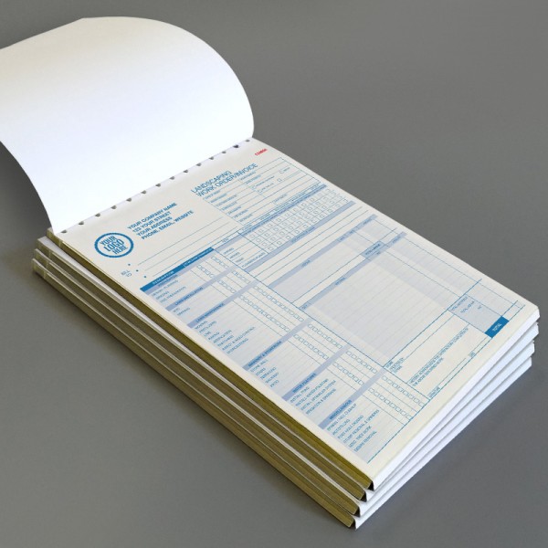 Landscaping Work Order Forms