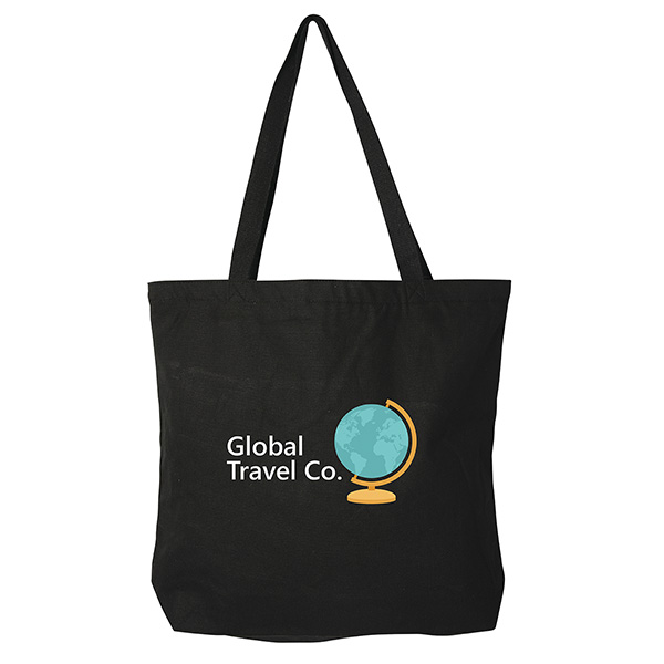 Valkaz Cotton Tote with Zipper, D1-E2010 Valkaz Cotton Tote with Zipper, D1-E2010