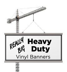 Heavy Duty Large Vinyl Banners