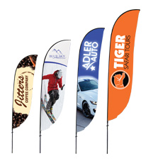 Feather Advertising Flags