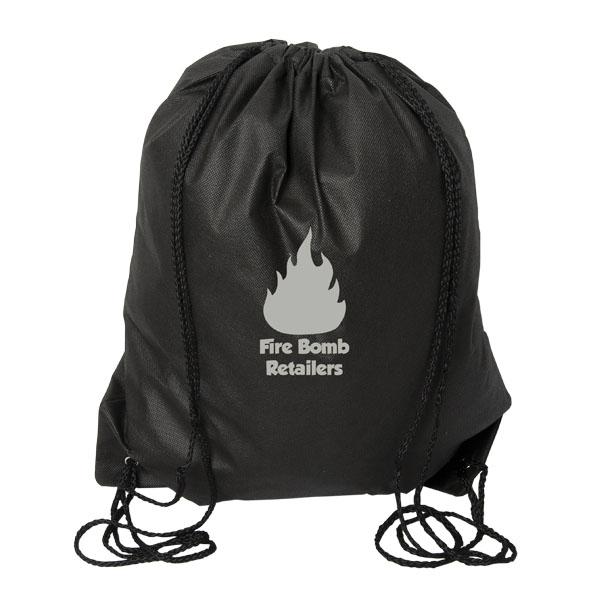 Urban Adventurer Non Woven Drawstring Backpack, D1-NW9190