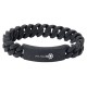 Twist O’ Might Silicone Bracelet, D1-SB8735 Twist O’ Might Silicone Bracelet, D1-SB8735