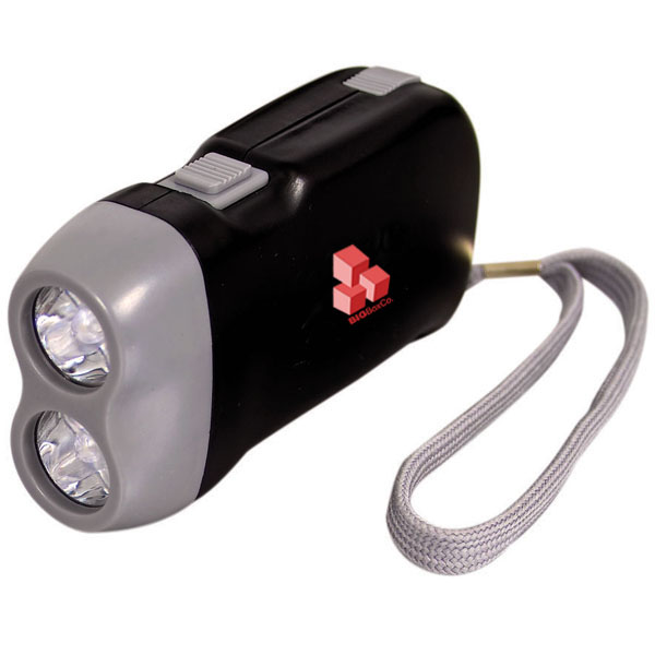 2 Led Hand Press Flashlight, D1-CT3472