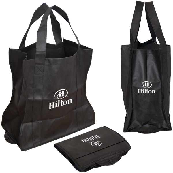 Folding Non Woven Tote Bag, D1-NW4060 Folding Non Woven Tote Bag, D1-NW4060