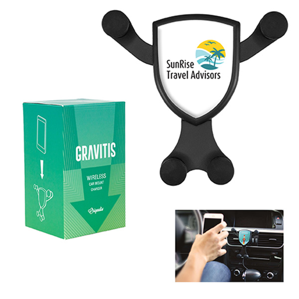 Gravitis™ Wireless Car Charger, D1-OR2907 Gravitis™ Wireless Car Charger, D1-OR2907