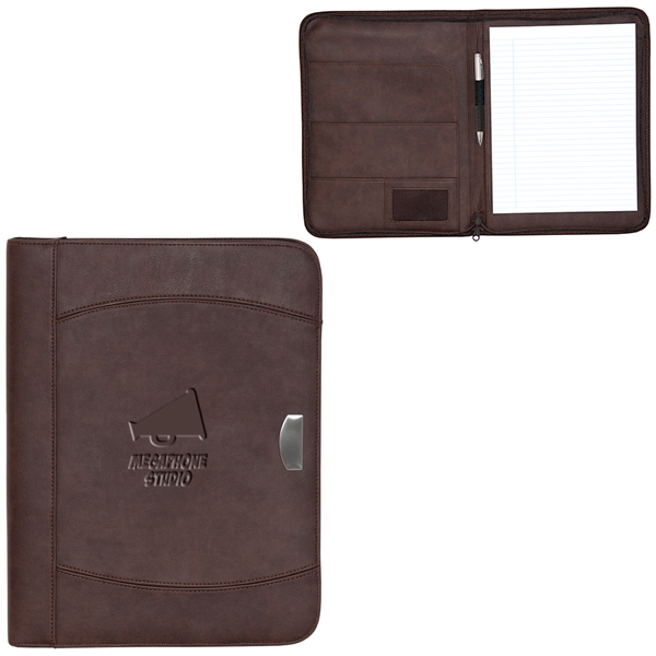 Zippered Notebook Portfolio, D1-BL5272