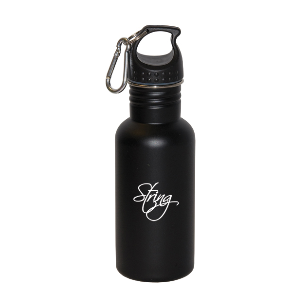 Wide Mouth 500 Ml (17 fl oz) Stainless Steel Water Bottle, D1-WB7075