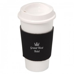 Nyc Plastic Cup with Neoprene Sleeve, D1-DA7437