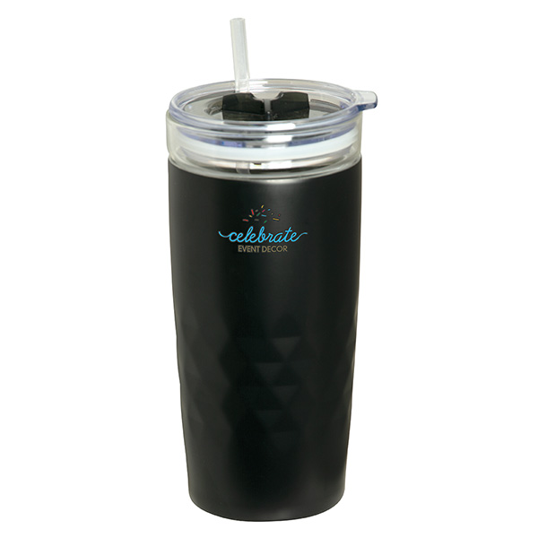 Ronbo 450 ml (15 fl oz) Travel Tumbler with Glass Liner, D1-DA9632