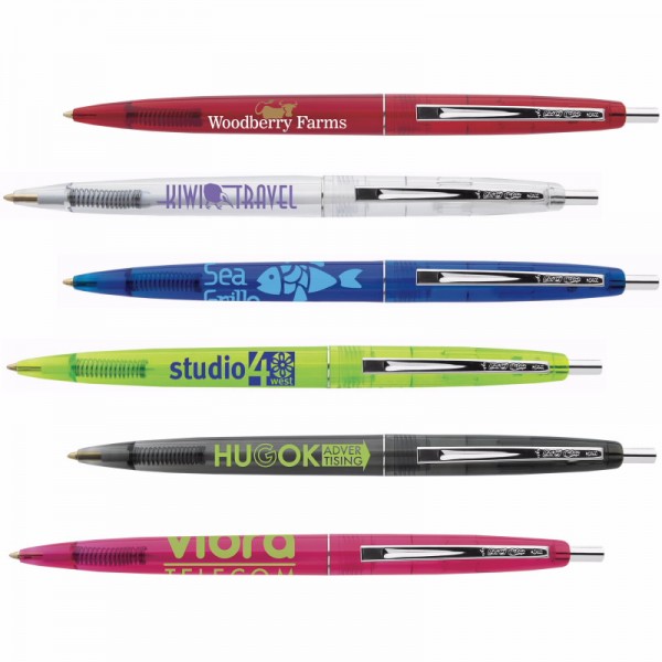 BIC Clear Clics Pen, B1-CLCL BIC Clear Clics Pen, B1-CLCL
