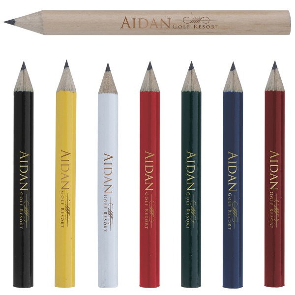 Round Golf Pencil, B1-62511