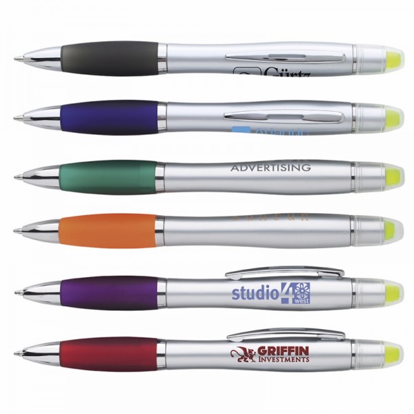 Silver Ion Wax Gel Highlighter Pen, B1-55758