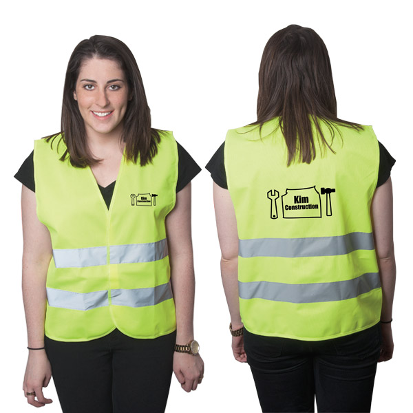 Highviz Large Safety Vest, D1-V8607L