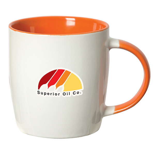 Koho 350 ml (12 fl oz) Mug with Coloured Handle, D1-CM9117