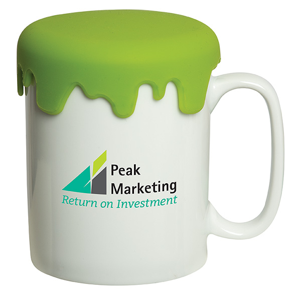 380 ml (13 fl oz) Charleston Porcelain Mug with Lid, D1-DA9524 380 ml (13 fl oz) Charleston Porcelain Mug with Lid, D1-DA9524