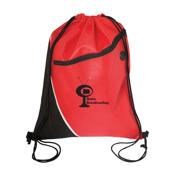 Trailwood Non Woven Drawstring Cinch, D1-NW9168