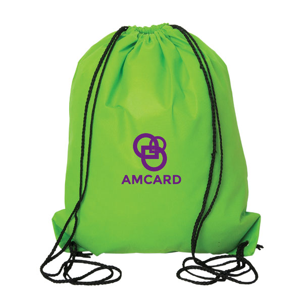 Urban Adventurer Non Woven Drawstring Backpack, D1-NW9190