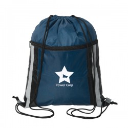 Cinch Dazzler Reflective Drawstring Bag, D1-P6494 Cinch Dazzler Reflective Drawstring Bag, D1-P6494