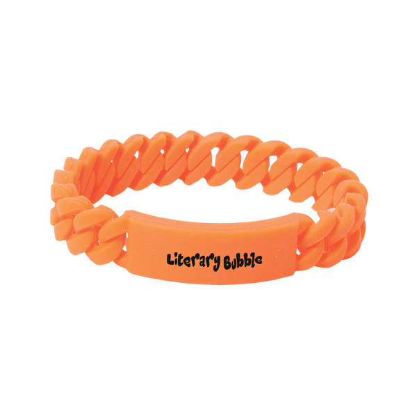 Twist O’ Might Silicone Bracelet, D1-SB8735 Twist O’ Might Silicone Bracelet, D1-SB8735