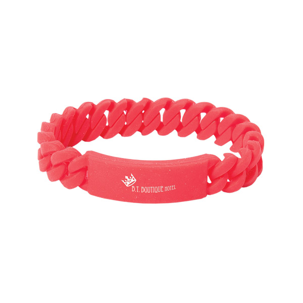 Twist O’ Might Silicone Bracelet, D1-SB8735 Twist O’ Might Silicone Bracelet, D1-SB8735