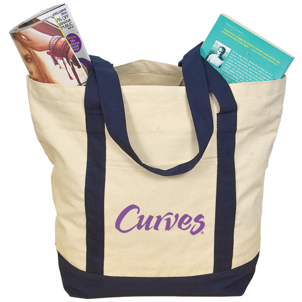 Two-Tone Tote Bag, D1-E3000