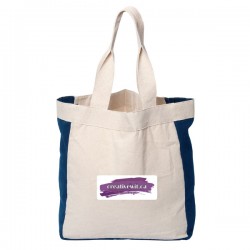Mediterranean Cotton Tote, D1-E8593 Mediterranean Cotton Tote, D1-E8593