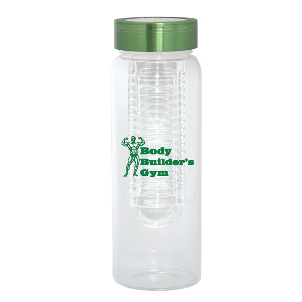 500 ml (17 fl oz) Water Bottle with Fruit Infuser, D1-WB8437