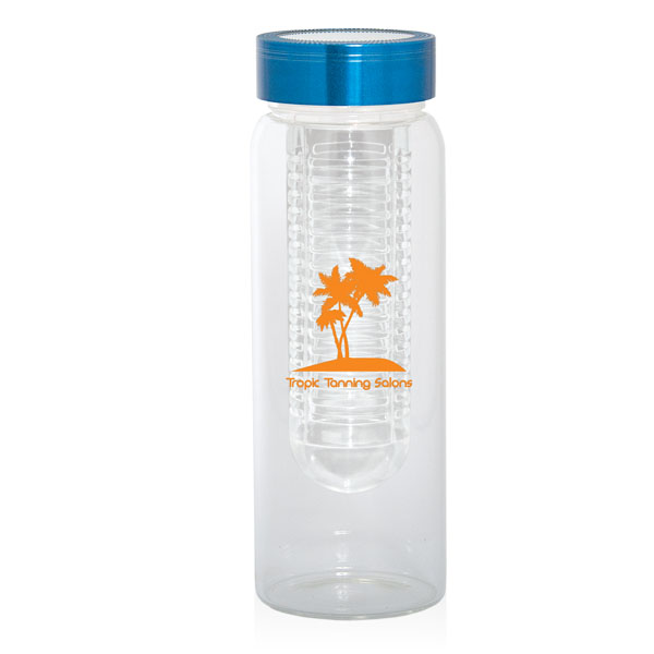 500 ml (17 fl oz) Water Bottle with Fruit Infuser, D1-WB8437