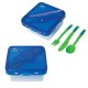 Albertan Lunch Container with Cutlery, D1-KP9121 Albertan Lunch Container with Cutlery, D1-KP9121