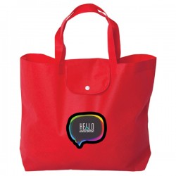 Go-Time Gatherer Folding Non Woven Tote Bag, D1-NW6419 Go-Time Gatherer Folding Non Woven Tote Bag, D1-NW6419