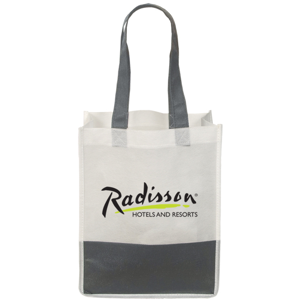 Non Woven ‘Mini Stripe’ Tote, D1-NW6959 Non Woven ‘Mini Stripe’ Tote, D1-NW6959