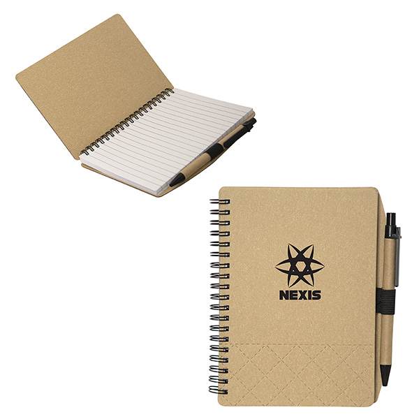 Geneva Cardboard Spiral Notebook, D1-CA8677