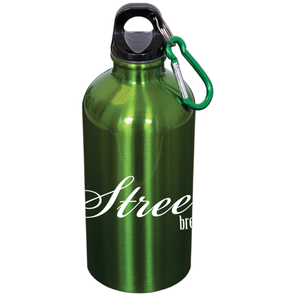 500 Ml (17 fl oz) Stainless Steel Bottle with Carabiner, D1-WB4833 500 Ml (17 fl oz) Stainless Steel Bottle with Carabiner, D1-WB4833