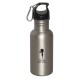 Wide Mouth 500 Ml (17 fl oz) Stainless Steel Water Bottle, D1-WB7075