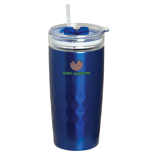 Ronbo 450 ml (15 fl oz) Travel Tumbler with Glass Liner, D1-DA9632