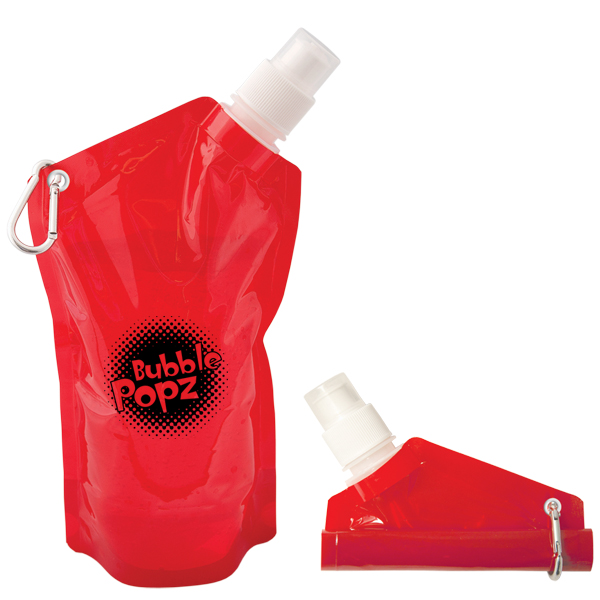 Folding 591 ml (20 fl oz) Water Bag, D1-WB8314